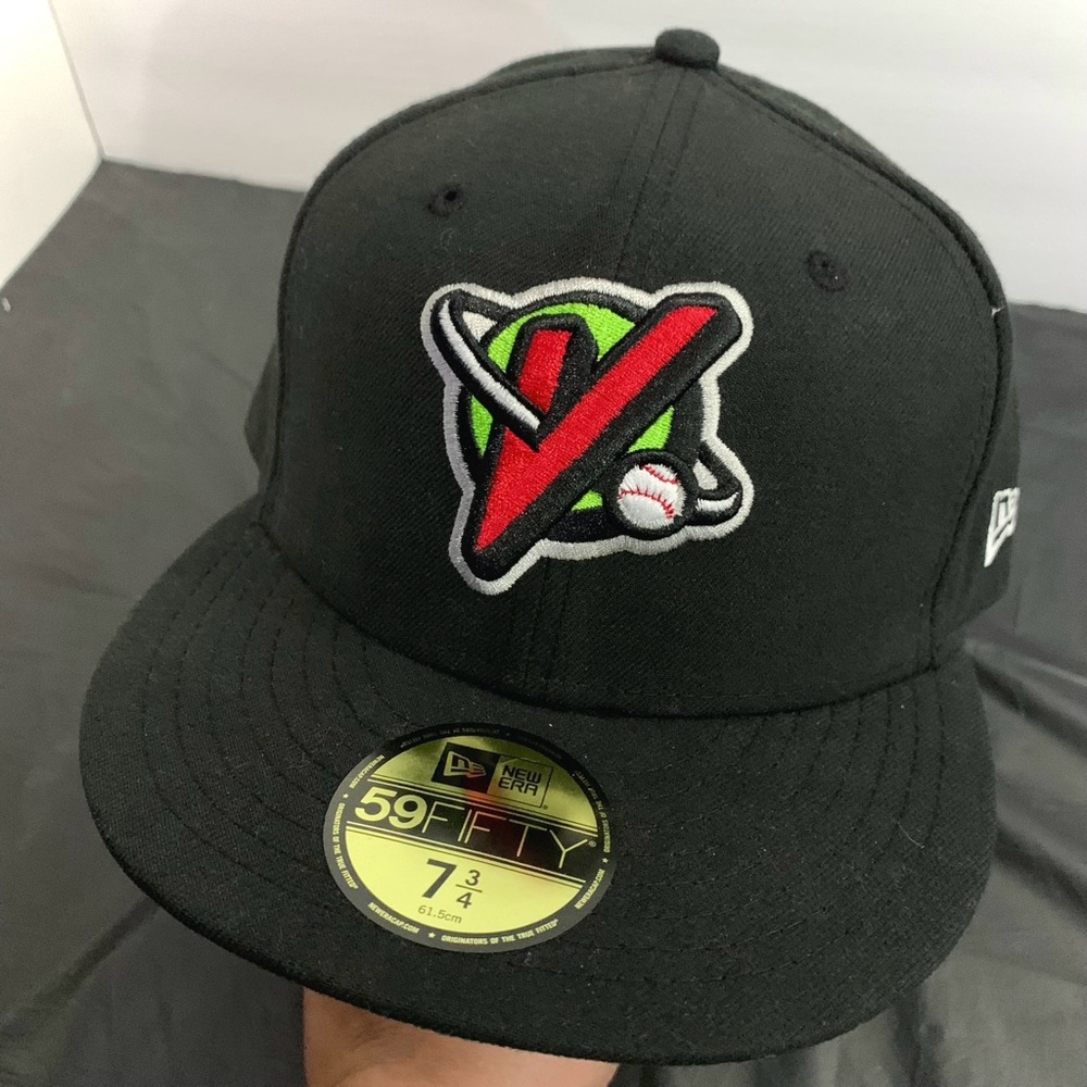 Vintage New Era 5950 Minor League Great Falls Voyagers Fitted Baseball Cap 7 3/4